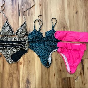 3 high rise bottom medium bikinis